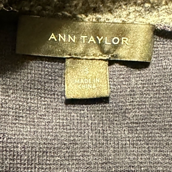 Ann Taylor Wool Sweater Jacket size Small - Picture 9 of 9
